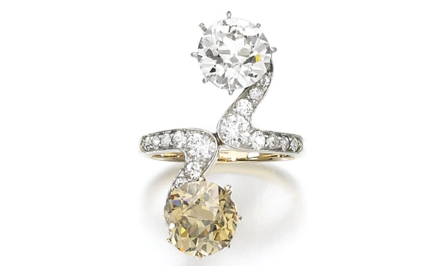 奥地利 Bloch-Bauer 家族流传近百年的钻石戒指