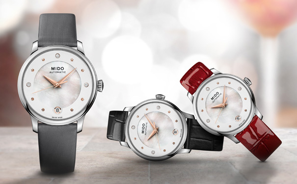 “晨夕”长动能真钻女士腕表