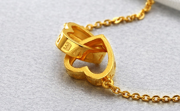 黄金吊坠