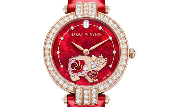 海瑞温斯顿特别推出新年腕表