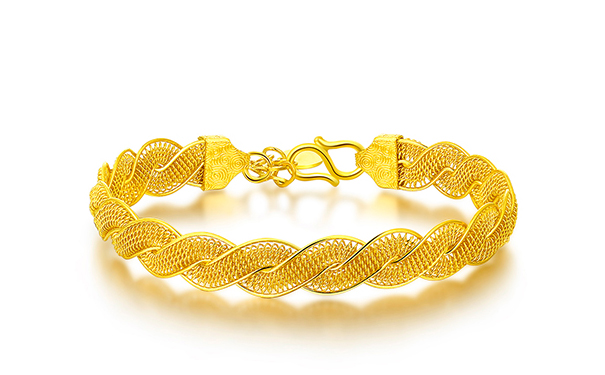 2019年在巴中买足金手镯多少钱？