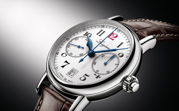 红12导柱轮单按钮计时秒表