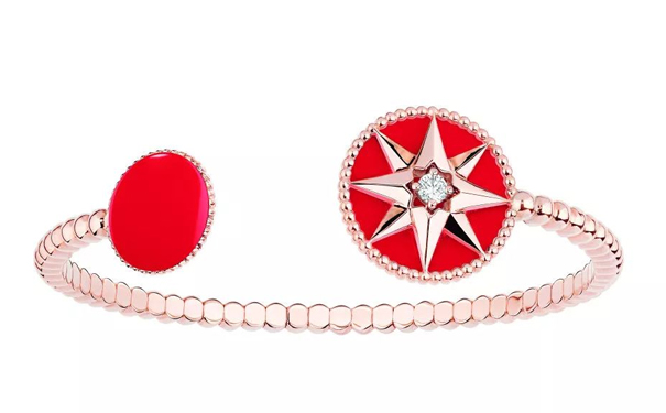 Dior迪奥/新年高级珠宝Rose des vents系列手镯 