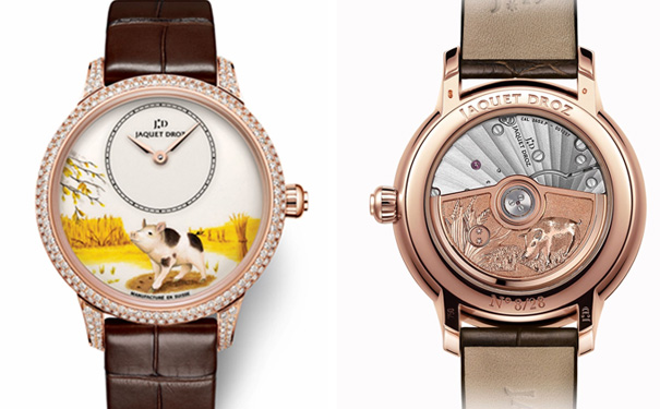 雅克德罗献礼系列腕表