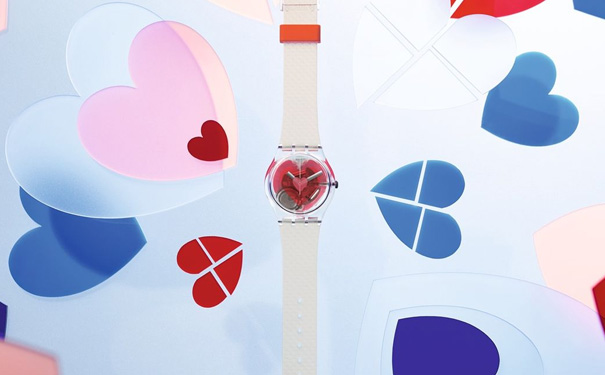 斯沃琪全新TRIPLE LOVE 腕表 闪耀浪漫情人节