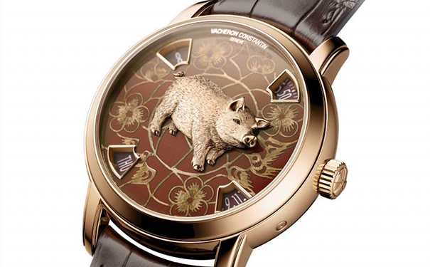 江诗丹顿Métiers d’Art艺术大师系列猪年腕表