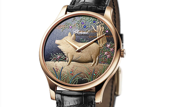 萧邦L.U.C XP莳绘腕表系列猪年腕表