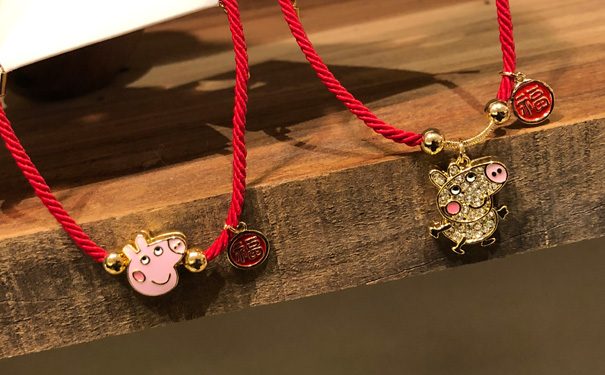 小猪佩奇手链