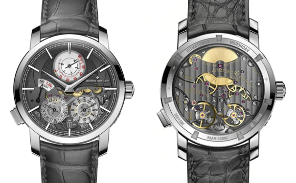 搭配灰色鳄鱼皮表带，官价21.9万欧元。