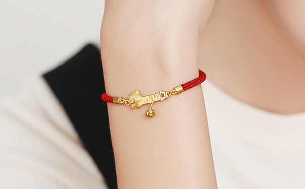 黄金生肖手链