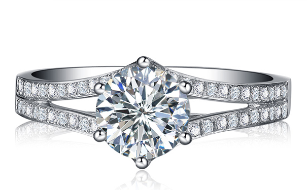 蒂芙尼1克拉钻戒