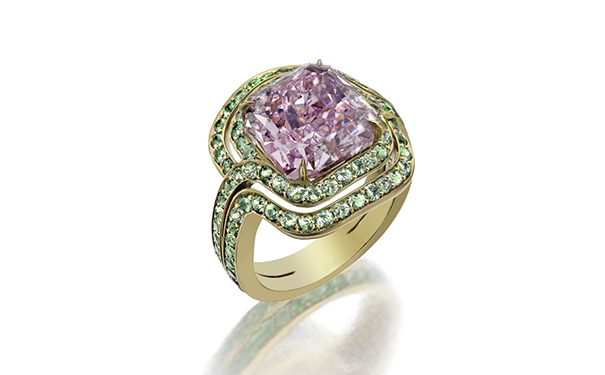 Infinitas 金质戒指，by Sotheby's Diamonds X Lily Gabriella