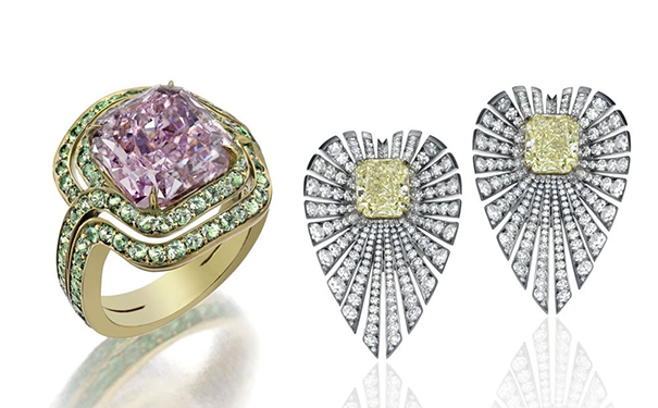 立体的建筑在钻石珠宝上淋漓尽致的体现