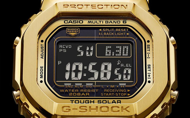 Casio 推出35周年纪念版纯金表壳