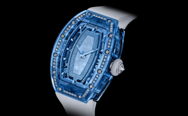 理查德米勒（Richard Mille）腕表新作：蓝色表盘和钻石的完美结合