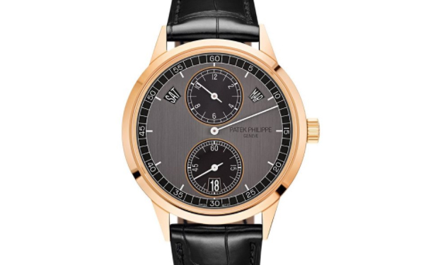 搭配黑色鳄鱼皮表带，官价47000欧元。