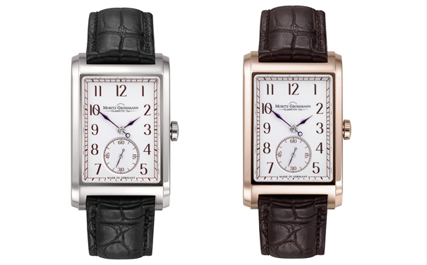 第3个版本为白金表壳+黑色漆面表盘