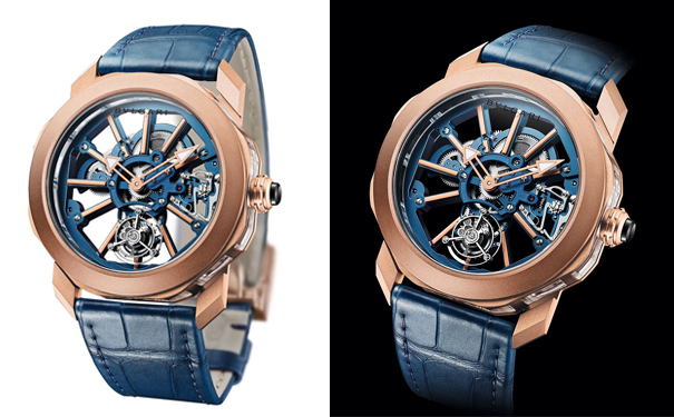  Octo Roma Tourbillon Sapphire 镂空陀飞轮腕表