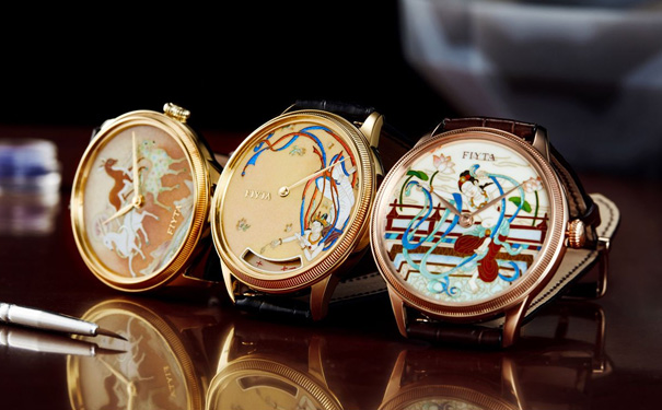 飞亚达敦煌主题珐琅腕表 展现民族自信感