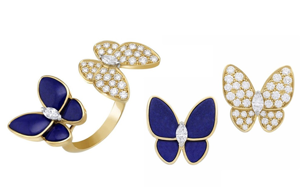 Van Cleef & Arpels 推出「Two Butterflies」系列的春季新作