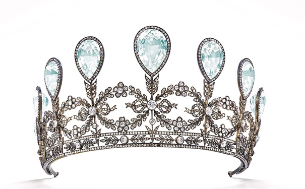 海蓝宝石王冠，by Fabergé，1904年