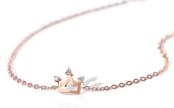 玫瑰金项链的价格