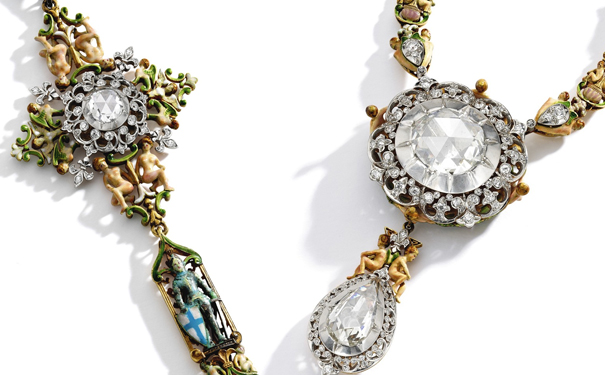 Tiffany 文艺项链在Sotheby's 纽约珠宝春拍 Tiffany 文艺项链在Sotheby's 纽约珠宝春拍