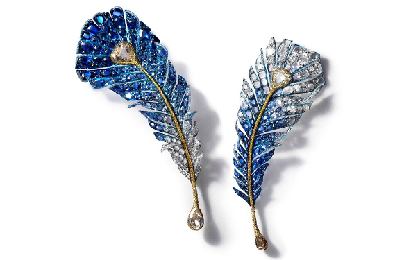 Royal Feather 胸针，by Cindy Chao