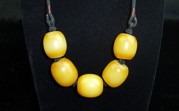 蜜蜡项链 蜜蜡项链