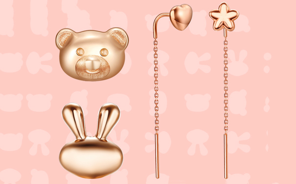 18K的彩金耳环一般多少钱一对？