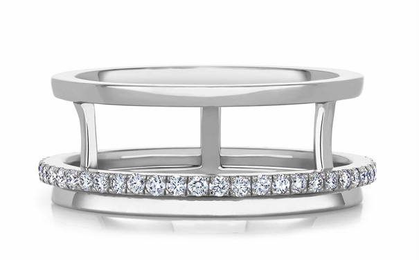 Horizon 白金戒指，by De Beers