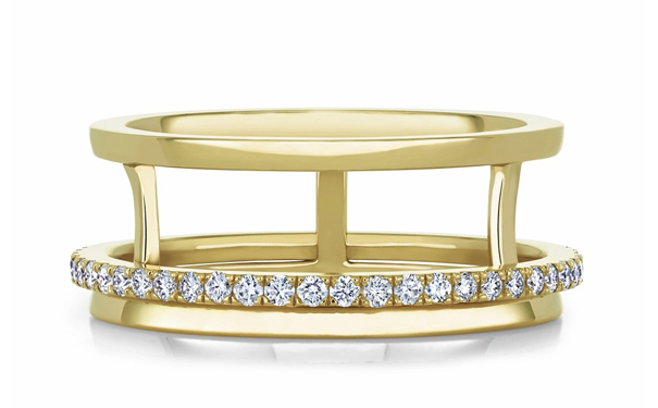 Horizon 金质戒指，by De Beers