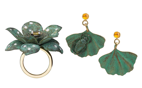 Tessa Packard 推出新一季铜质珠宝系列【秘密花园】