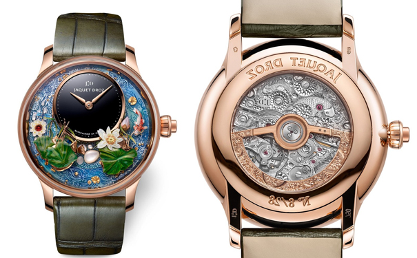 搭配鳄鱼皮表带，两种材质各限量28枚。官价20万欧元。