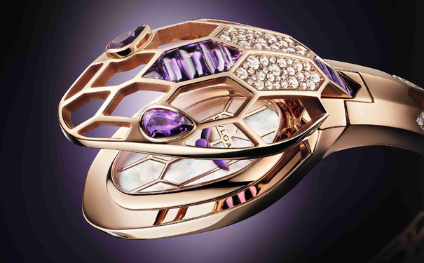 宝格丽腕表Serpenti紫水晶精选系列新作