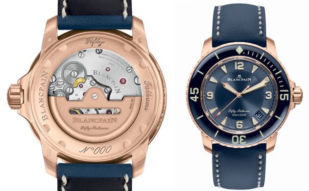 搭配蓝色小牛皮表带，官价暂未公布