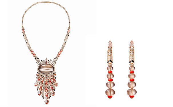 Aphélie 玫瑰金项链，by Cartier