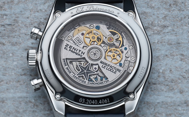 搭载现代 El Primero 400 自动上链机芯