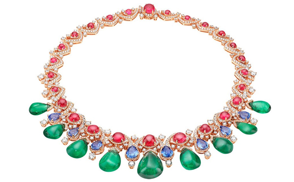 Dolcevita Colours 玫瑰金项链，by Bulgari