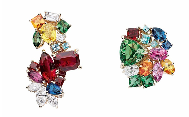 Gem Dior 金质耳钉，by Dior