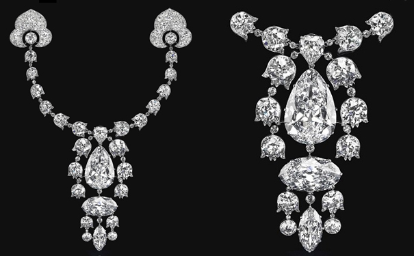 装饰艺术风格腰带扣胸针，by Cartier，1922年